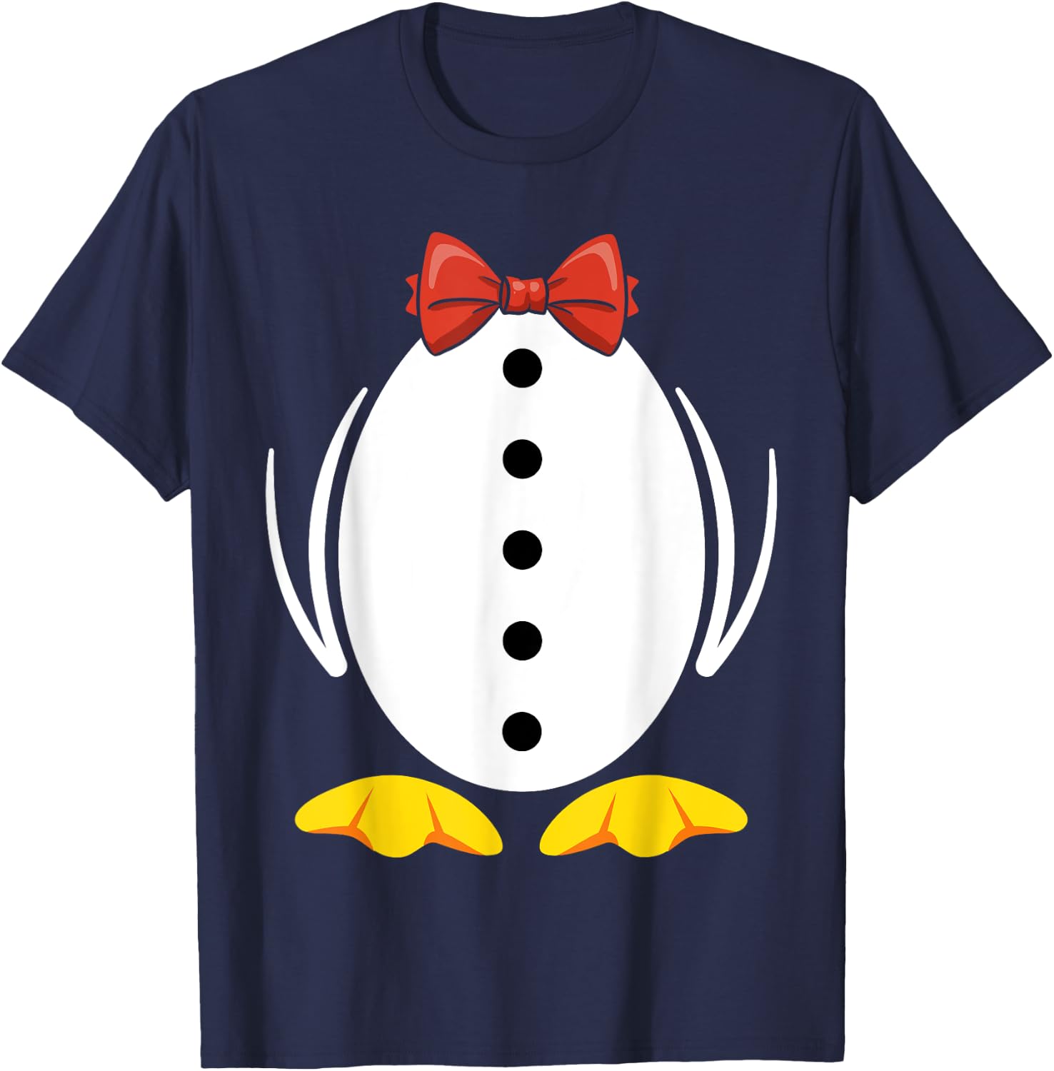 Funny Penguin Halloween Costume, Halloween Animal T-Shirt - T-Shirt | Navy