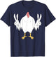 Chicken Body Costume Easy Halloween Costume Gift Funny T-Shirt - T-Shirt | Navy