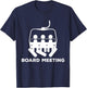 Snowboard Meeting Gift - Snowboarding Holiday Skiing T-Shirt - T-Shirt | Navy