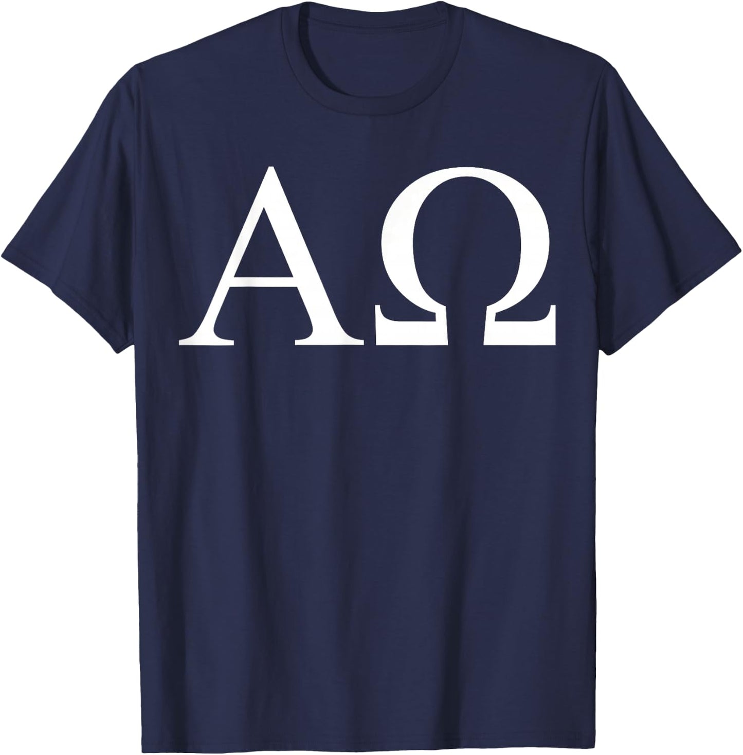 Alpha omega T-Shirt - T-Shirt | Navy
