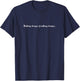 My 12 Step Recovery Sober Life Store AA NA T-Shirt - T-Shirt | Navy
