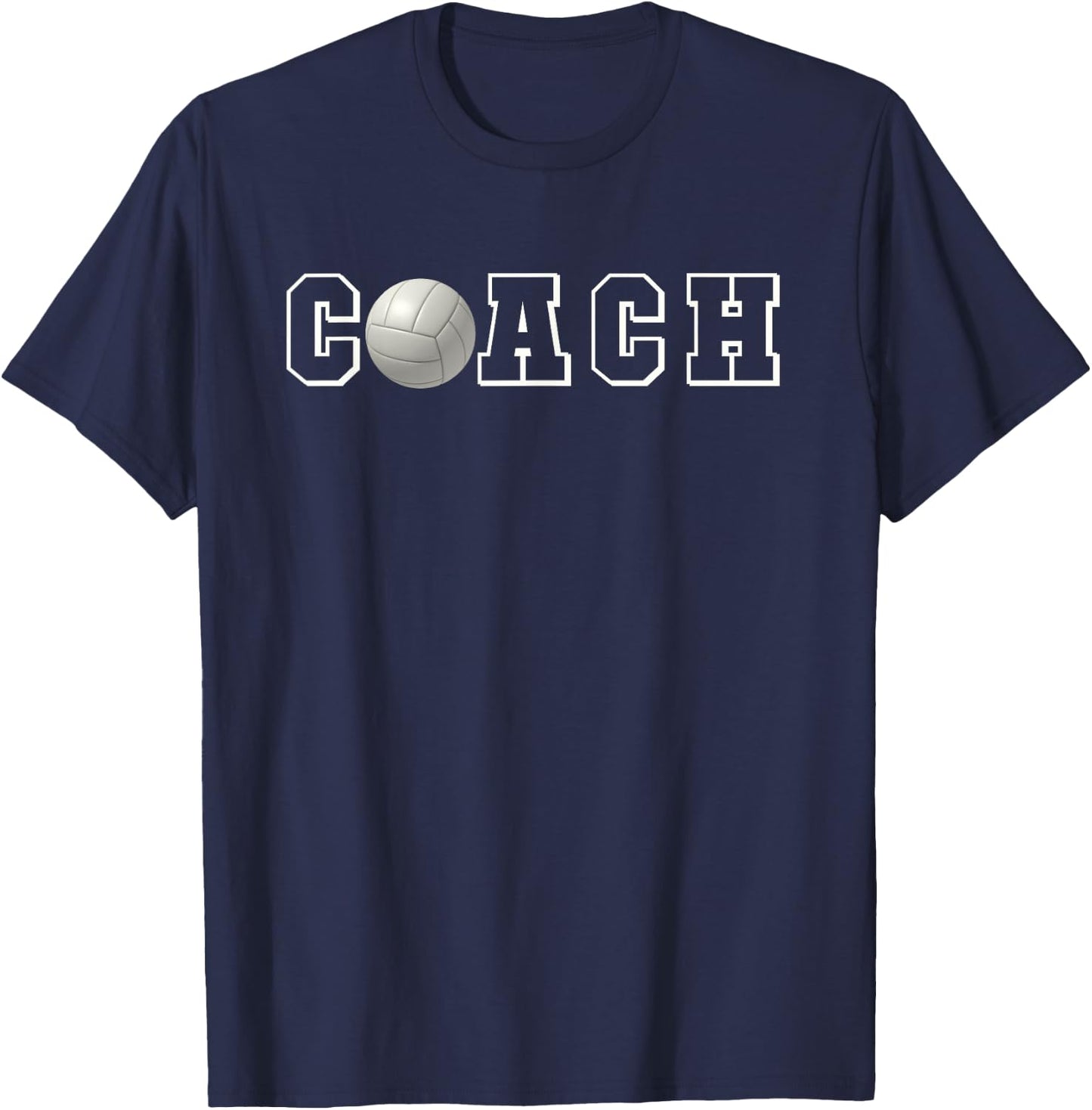 Volleyball Coach T-Shirt - T-Shirt | Navy