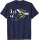Let It Bee T Shirt Honey Bee T-Shirt - T-Shirt | Navy
