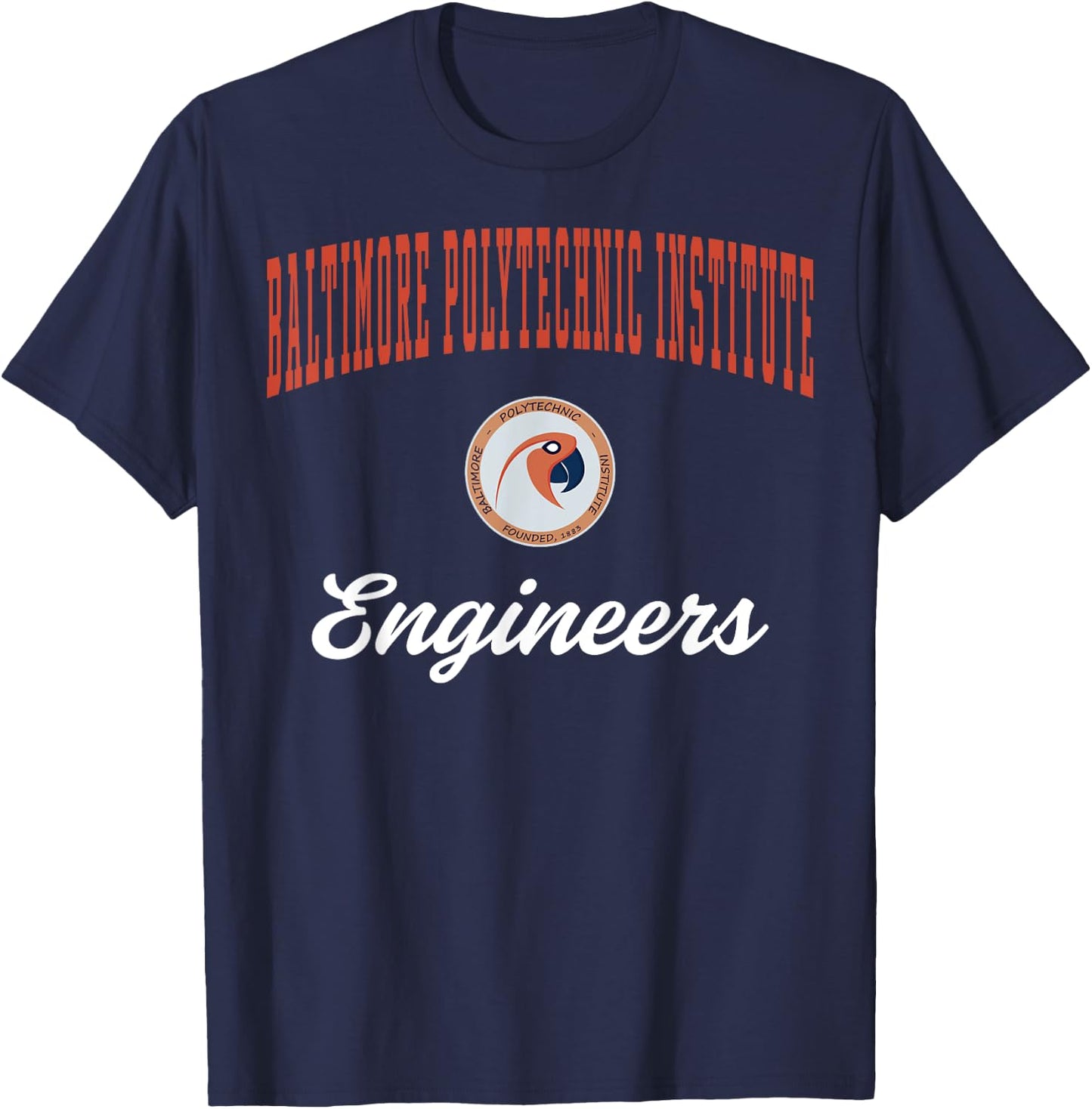Baltimore Polytechnic Institute Engineers C3 T-Shirt - T-Shirt | Navy