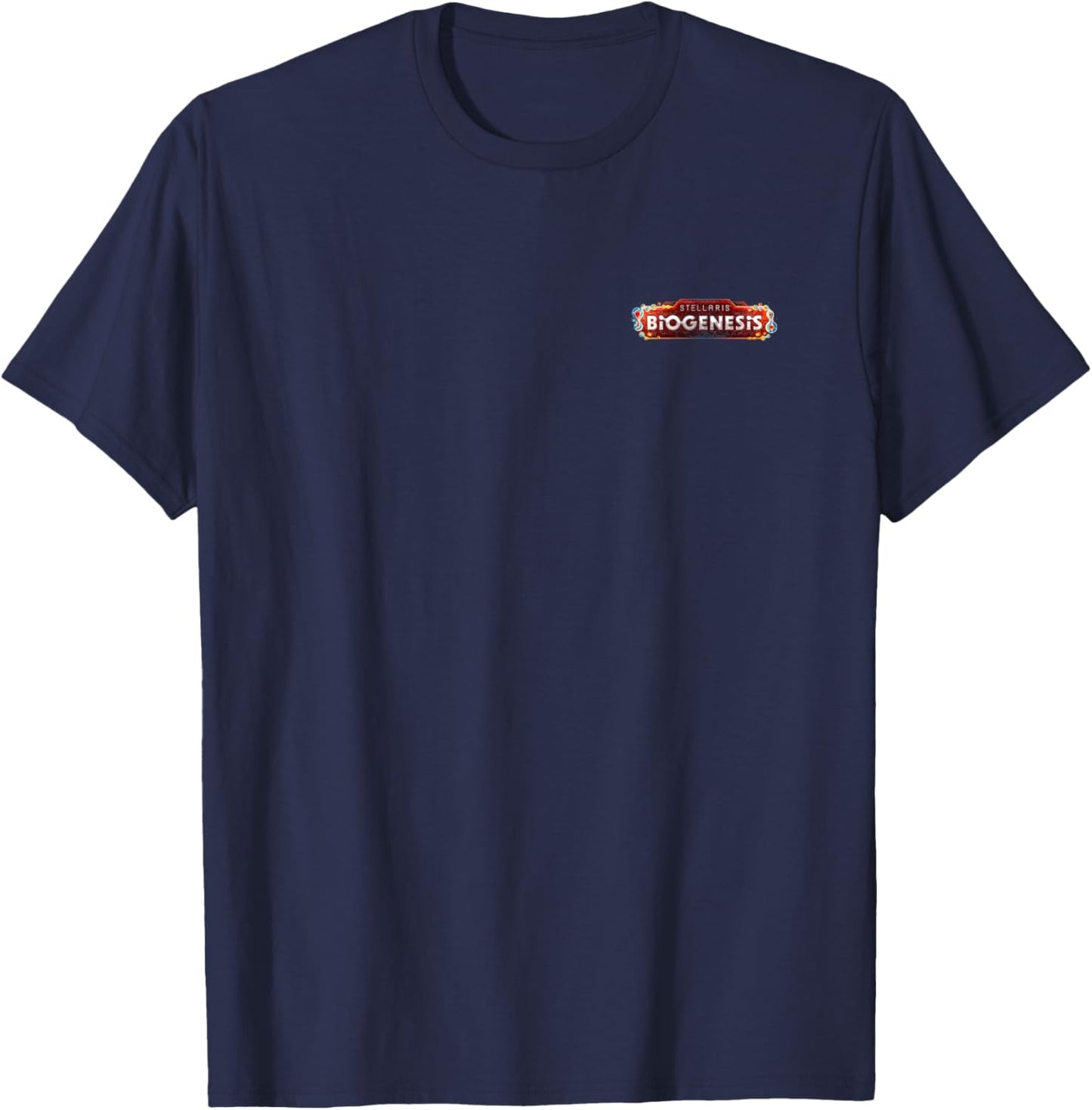 Stellaris Biogenesis Logo T-Shirt - T-Shirt | Navy