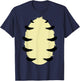 Funny Halloween Tiger Belly Tiger Costume Group Matching T-Shirt - T-Shirt | Navy