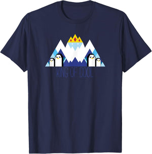 Cartoon Network Adventure Time Ice King Geo , Boys, -Adults, -Kids, Short Sleeve, Blue, Small T-Shirt - T-Shirt | Navy
