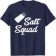 Salt Squad Glass Shaker Flavor Matching Group Costume T-Shirt - T-Shirt | Navy