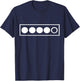 Biathlon Shooting Range Biathlete Hit Winter Sport T-Shirt - T-Shirt | Navy