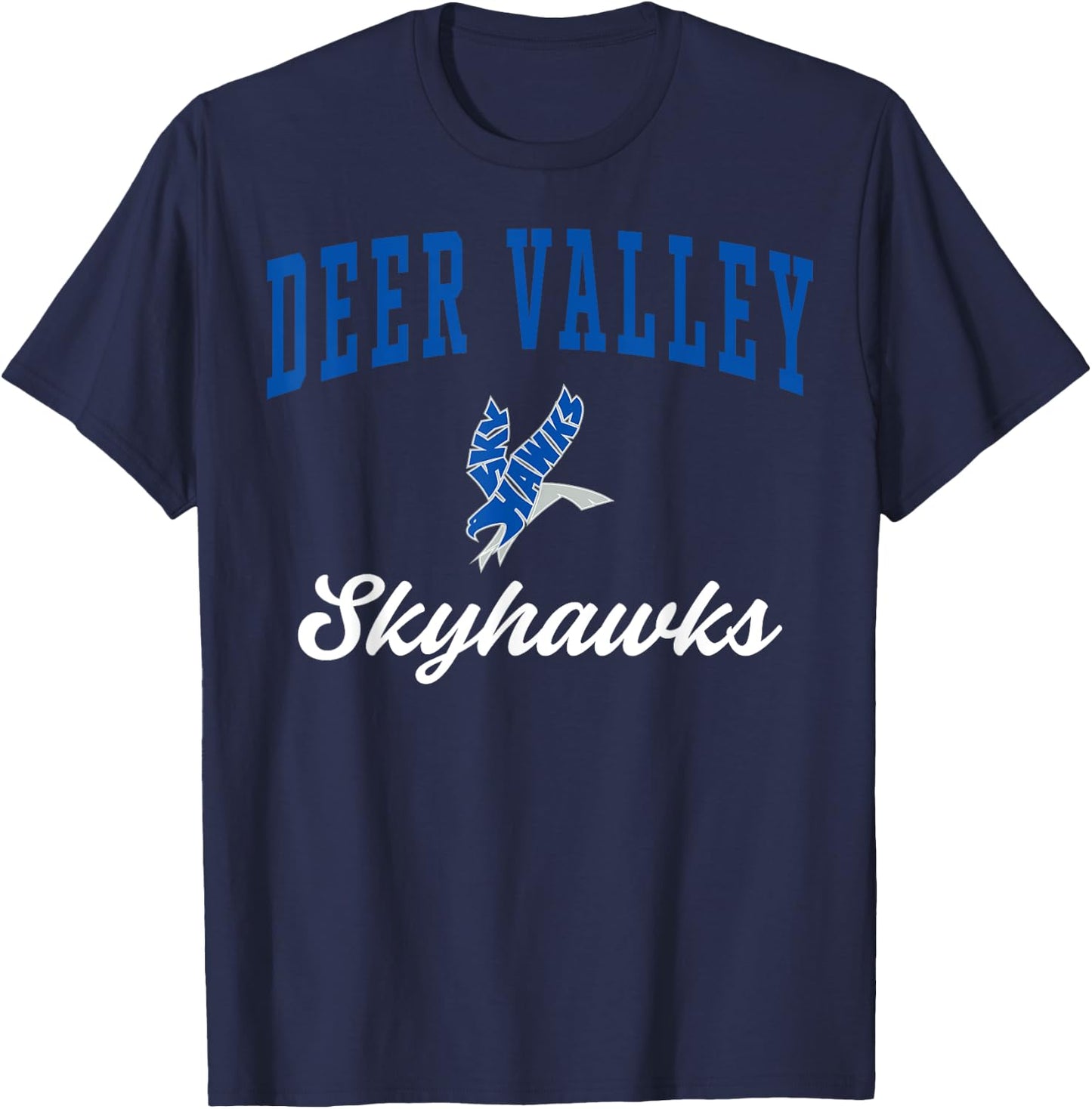Deer Valley High School Skyhawks C3 T-Shirt - T-Shirt | Navy