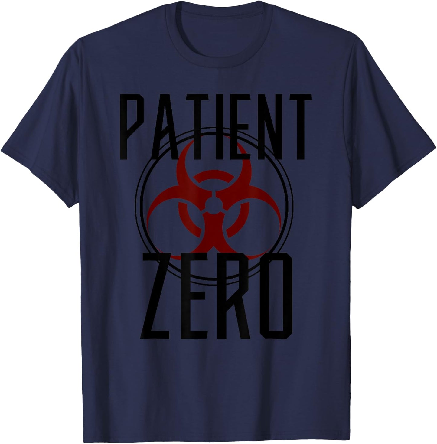 Patient Zero Graphic T-Shirt - T-Shirt | Navy