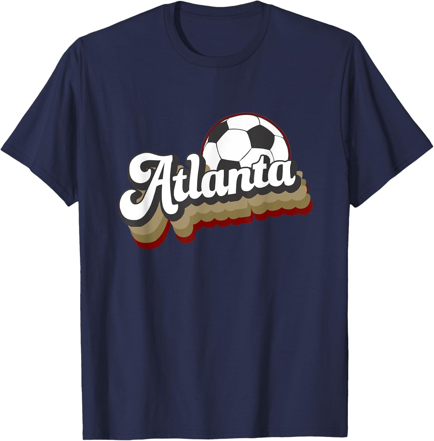 Atlanta Soccer T-Shirt - T-Shirt | Navy