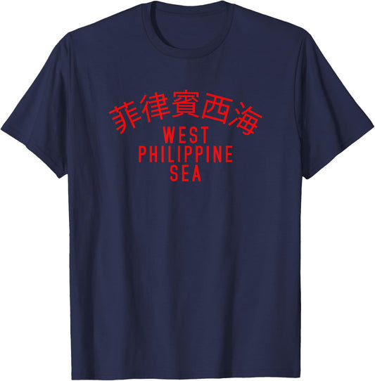 Team Manila West Philippine Sea T-Shirt - T-Shirt | Navy