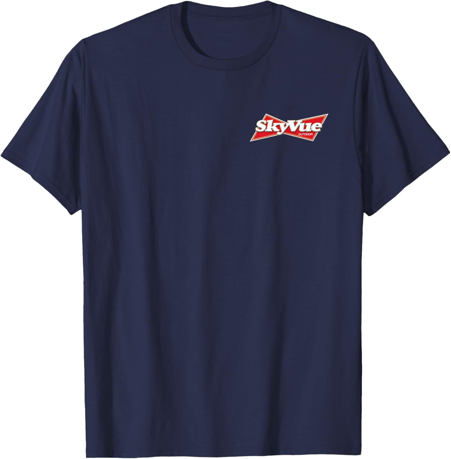 Sky Vue Outdoor Advertising T-Shirt - T-Shirt | Navy