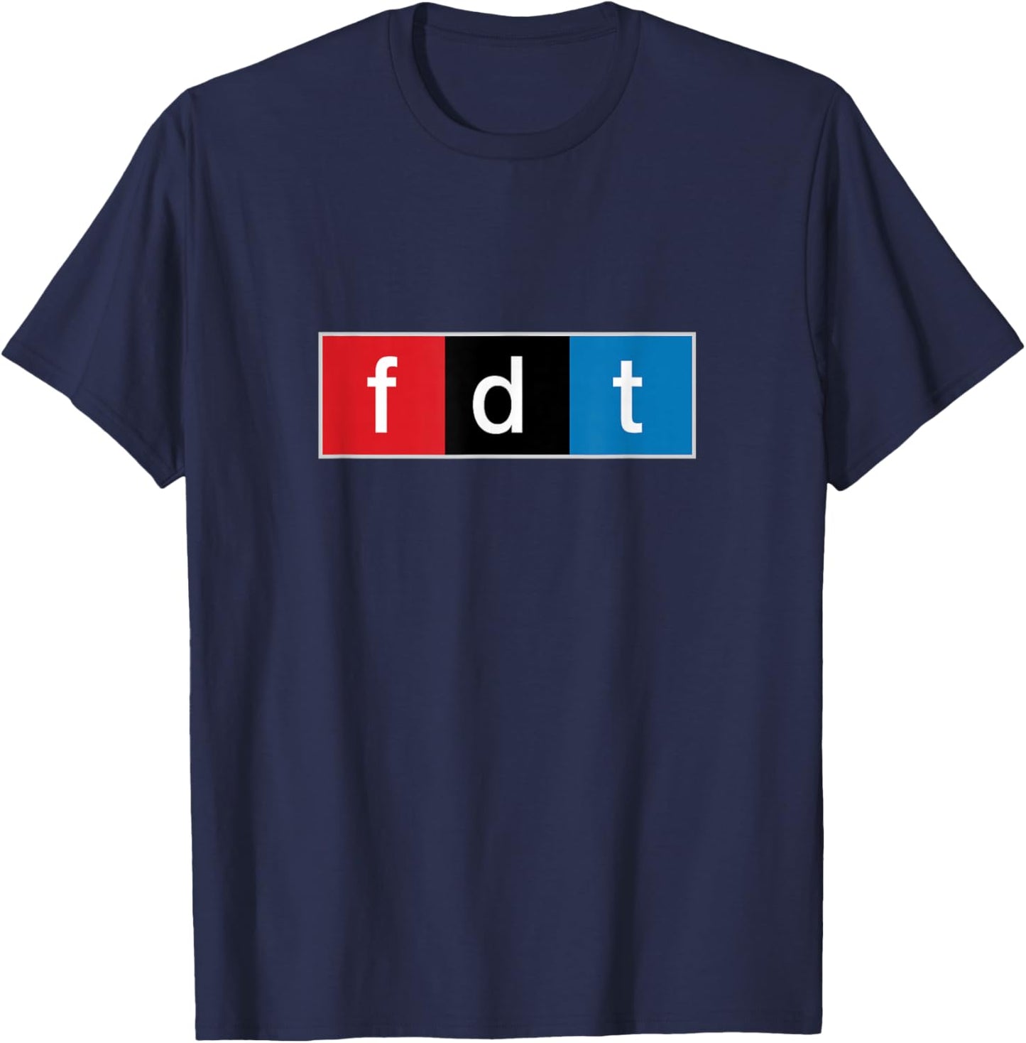 Foxtrot Delta Tango Protest Pun T-Shirt - T-Shirt | Navy