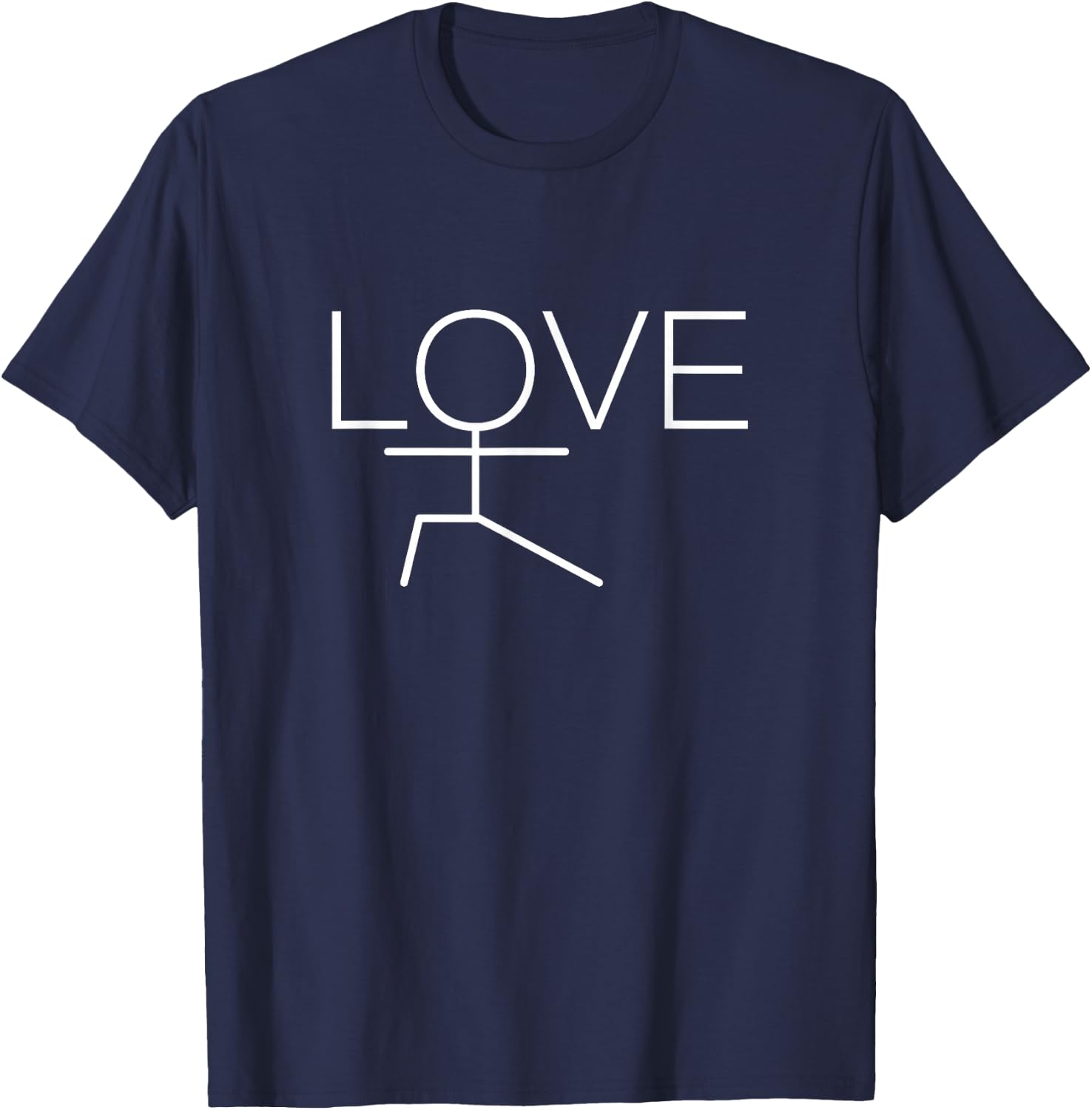 Yoga Gifts for Yoga Instructor Women Girl Love Yoga Themed T-Shirt - T-Shirt | Navy
