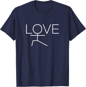 Yoga Gifts for Yoga Instructor Women Girl Love Yoga Themed T-Shirt - T-Shirt | Navy
