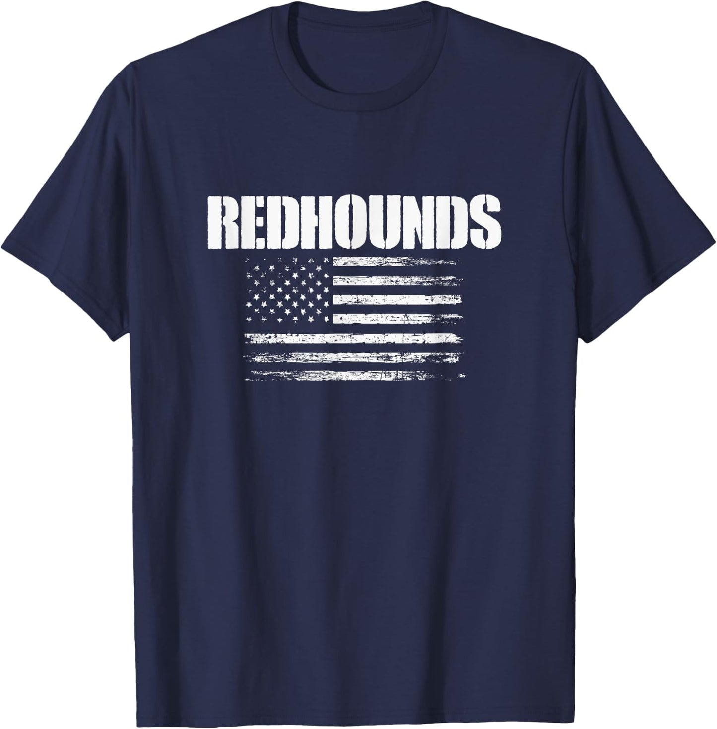 Corbin Redhounds USA Flag Pride T-Shirt - T-Shirt | Navy