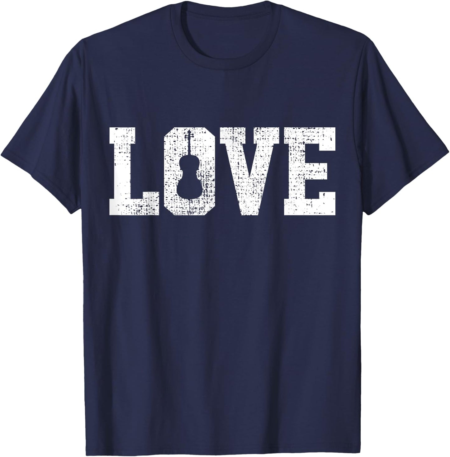 Violin T-Shirt - T-Shirt | Navy