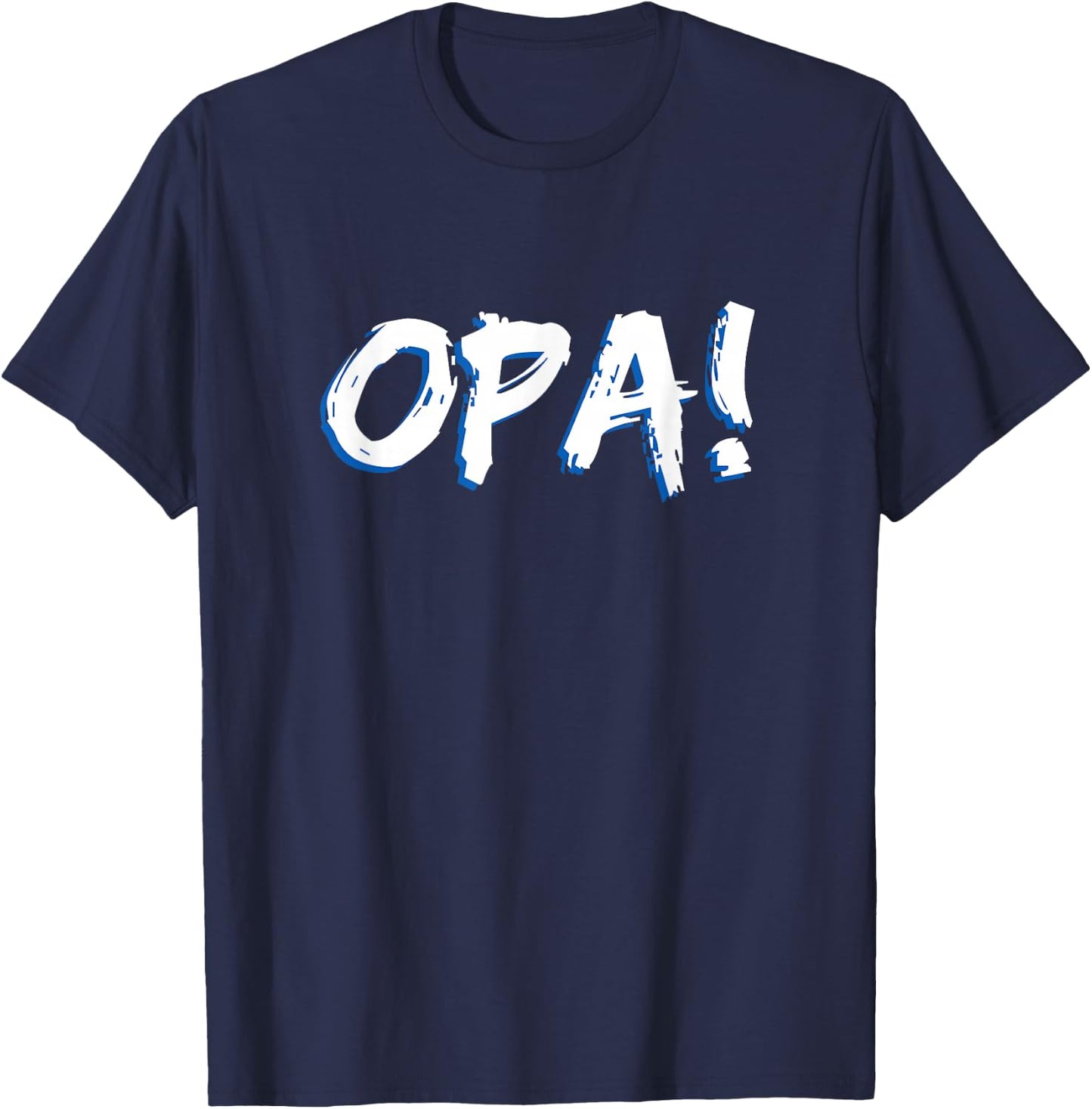Grandpa Greek Celebration Party Greece National Pride T-Shirt - T-Shirt | Navy