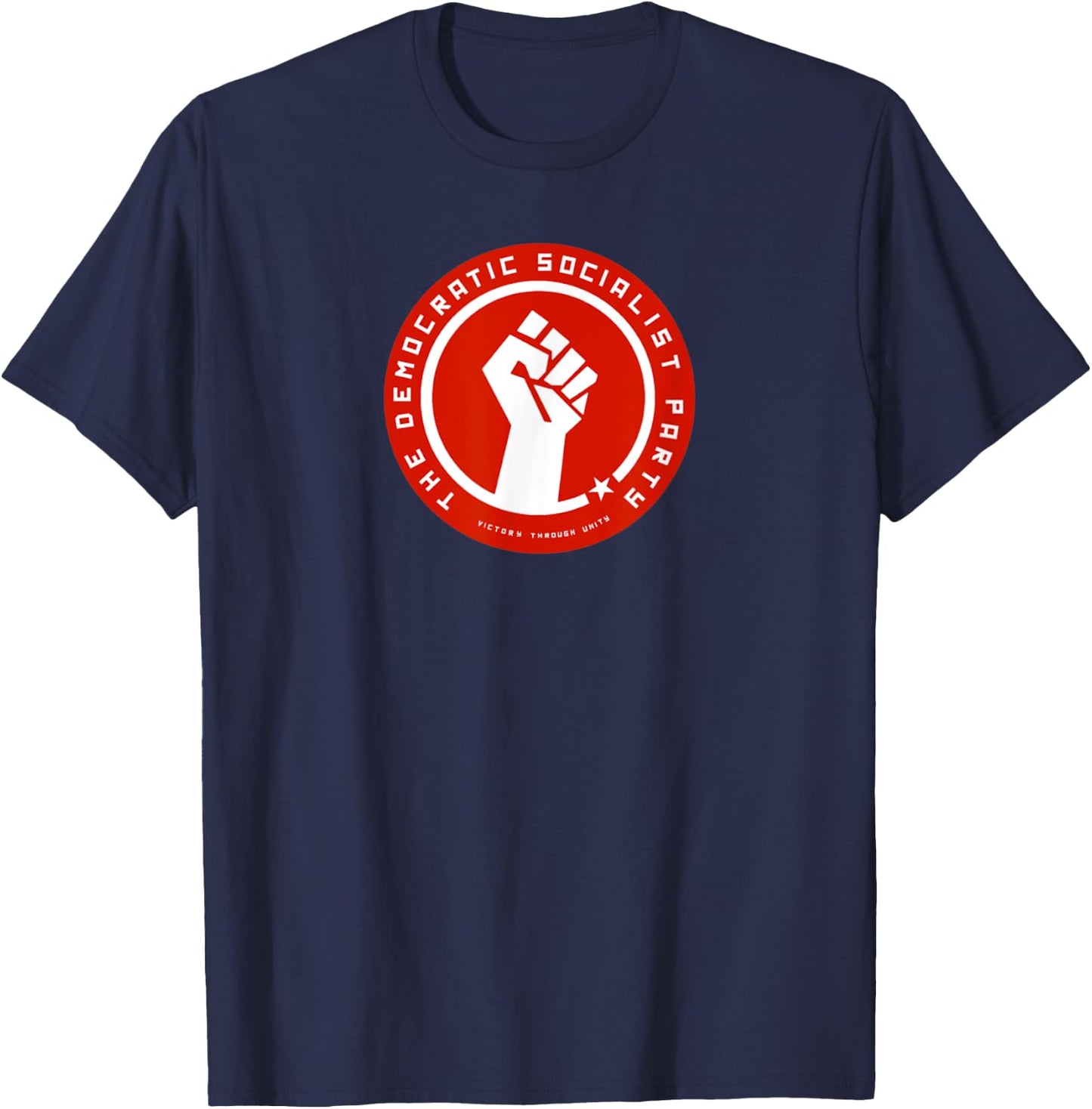 The Democratic Socialist Party T-Shirt - T-Shirt | Navy
