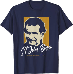 Bosconian. Students of St. John Bosco T-Shirt - T-Shirt | Navy