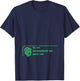 You Are Overencumbered and Cannot Run! Shirt T-Shirt - T-Shirt | Navy
