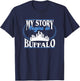 Born in Buffalo T-Shirt - T-Shirt | Navy