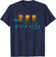 Costa Rica Monkeys Shirt T-Shirt - T-Shirt | Navy
