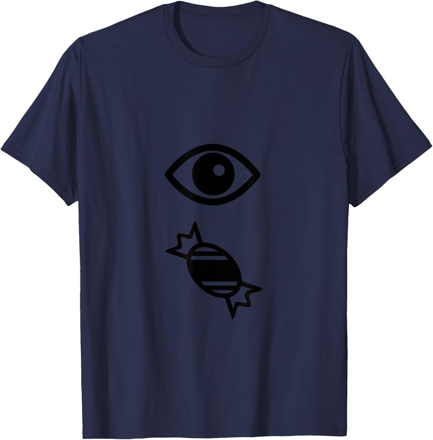 Eye Candy Funny for the Beautiful People T-Shirt - T-Shirt | Navy