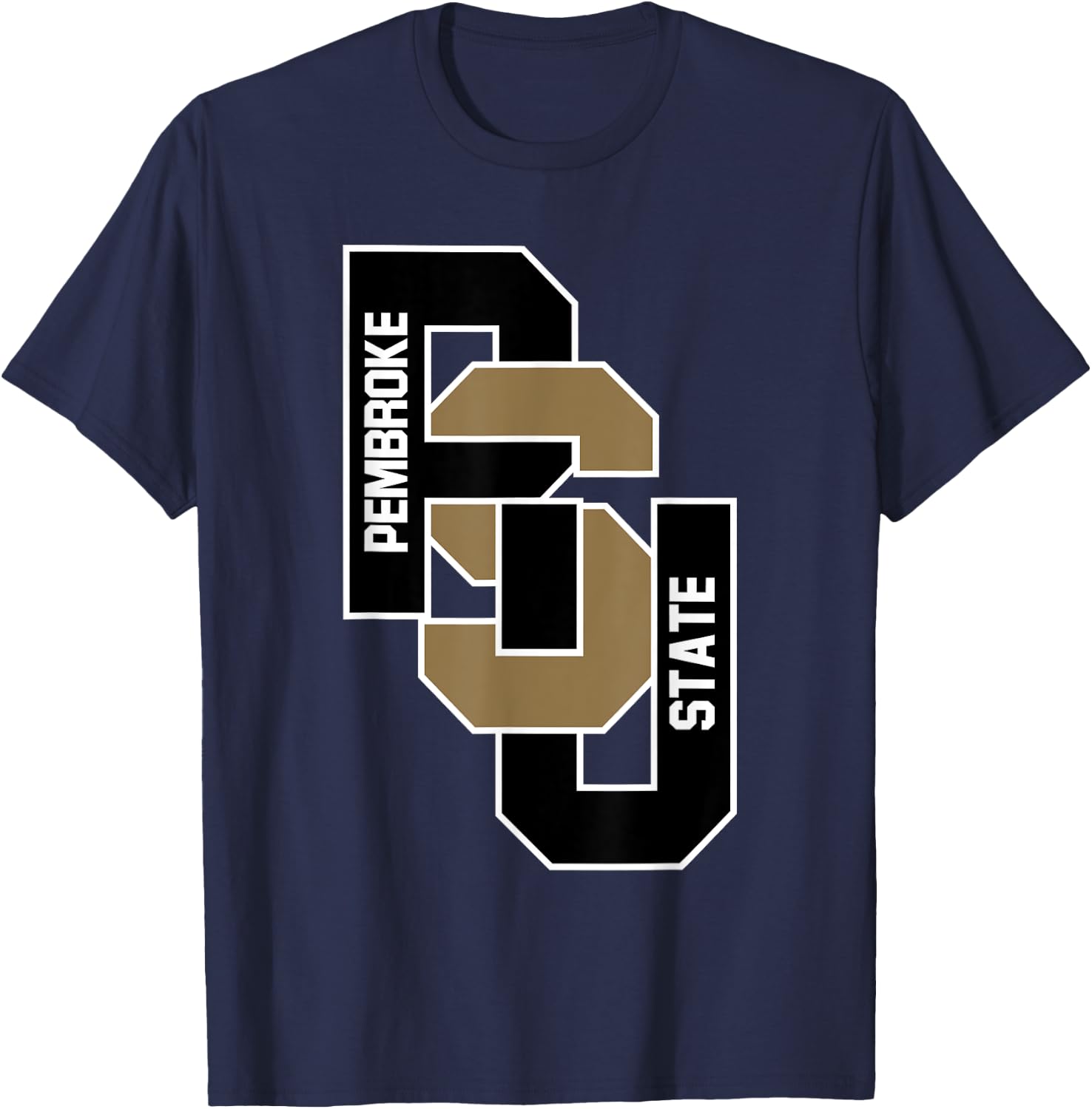 North Carolina at Pembroke | Official NCAA | NCAFUNCP03 T-Shirt - T-Shirt | Navy