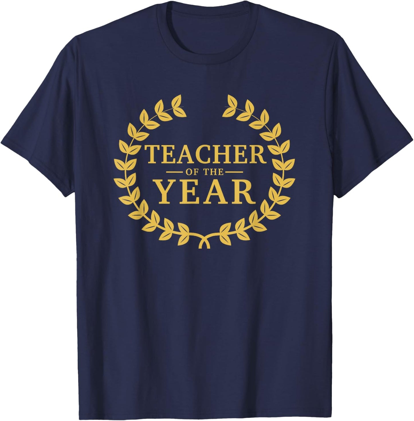 Teacher of The Year - Greatest Ever Award Day T-Shirt - T-Shirt | Navy