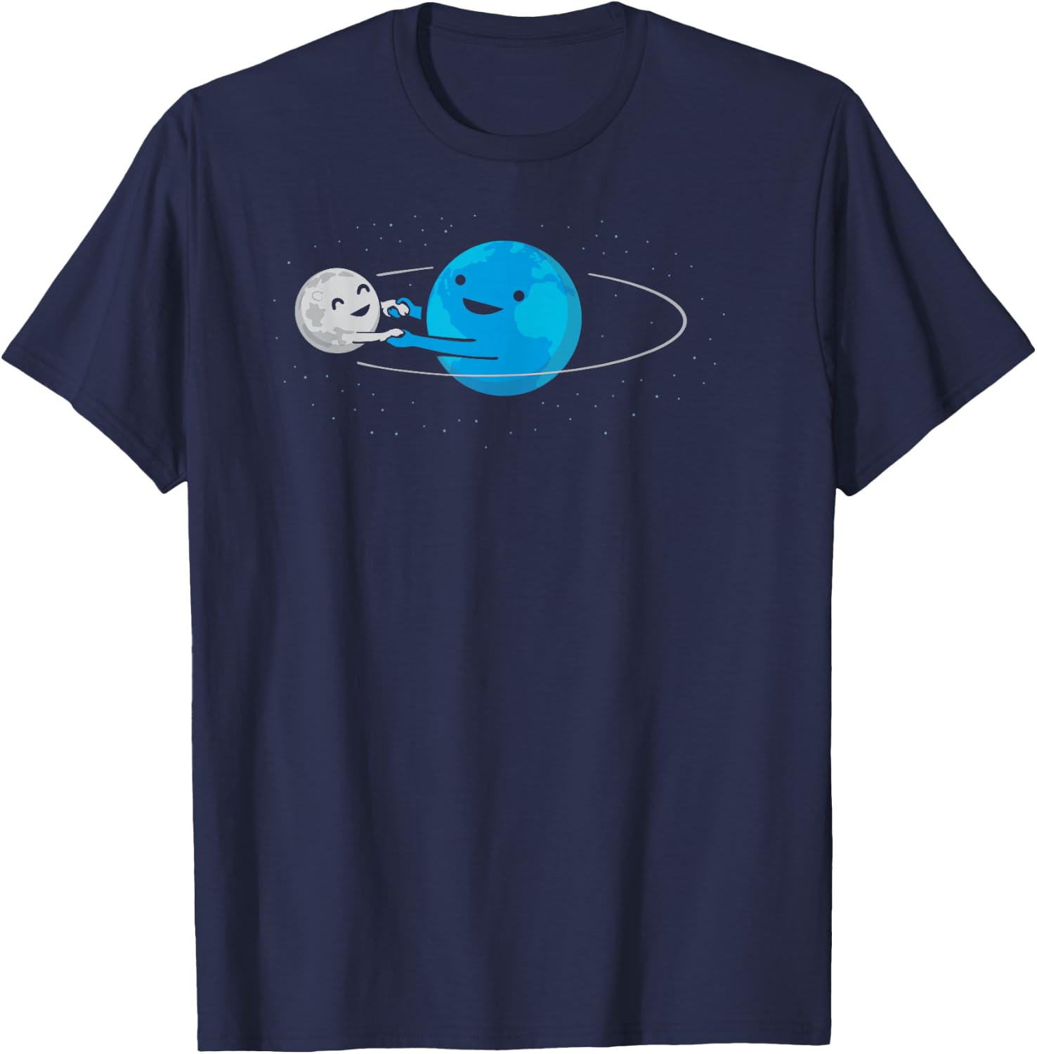 Threadless Nathan W. Pyle I Love Being Around You Graphic T-Shirt - T-Shirt | Navy
