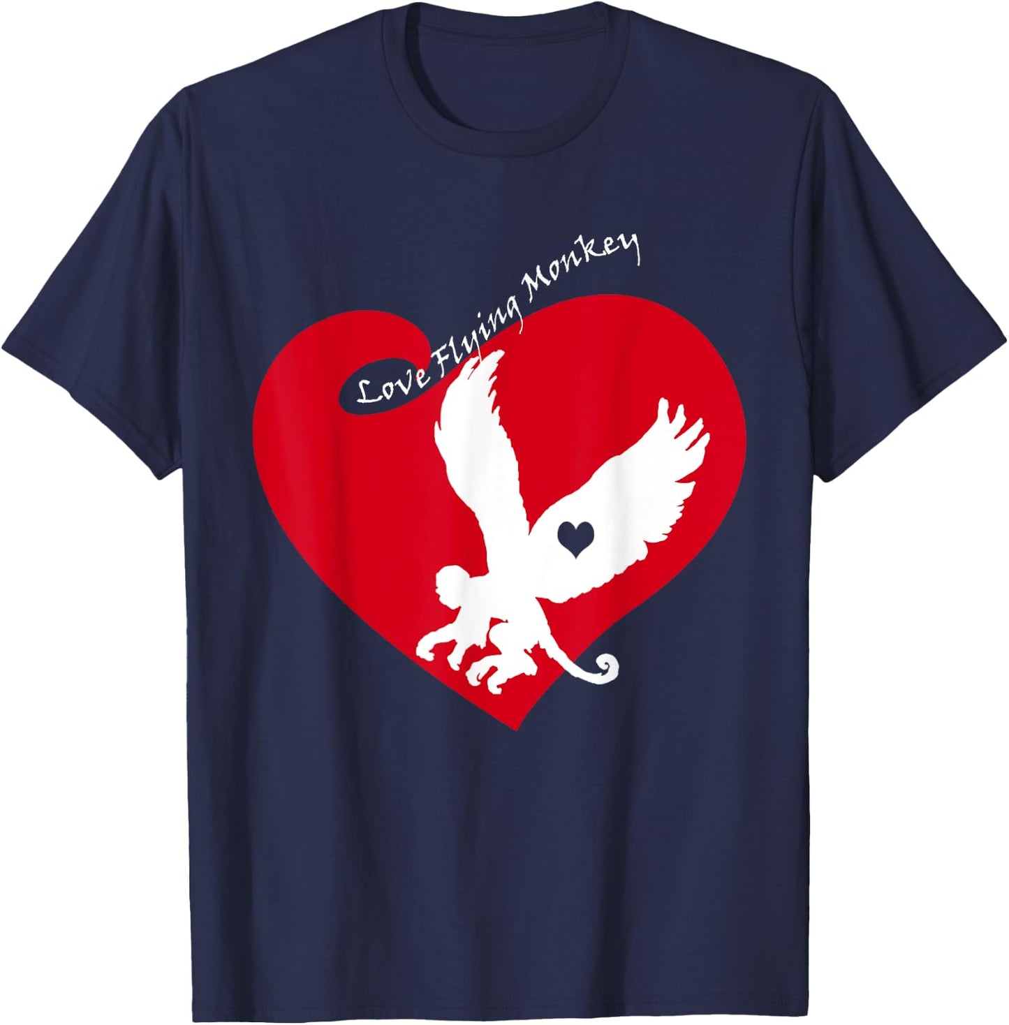 Flying Monkeys T shirt - Flying Monkey Shirt T-Shirt - T-Shirt | Navy