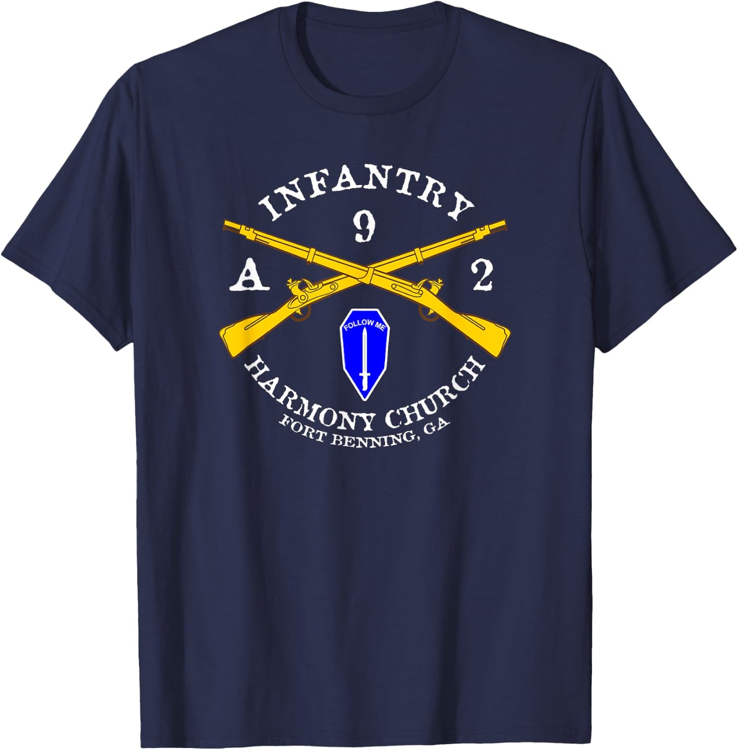 Harmony Church Alpha Nine Two T-Shirt - T-Shirt | Navy