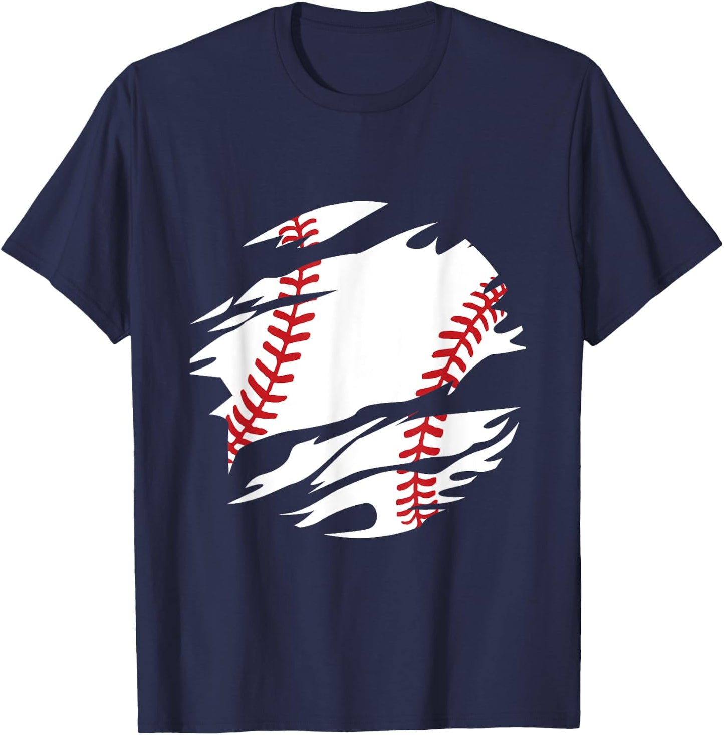 Baseball Life Baseball Player Fan T-Shirt - T-Shirt | Navy