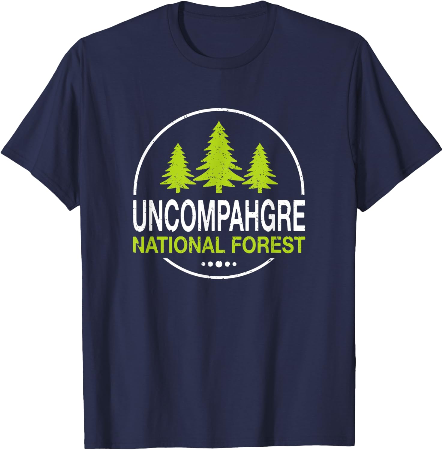 Uncompahgre National Forest T-Shirt - T-Shirt | Navy