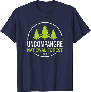 Uncompahgre National Forest T-Shirt - T-Shirt | Navy