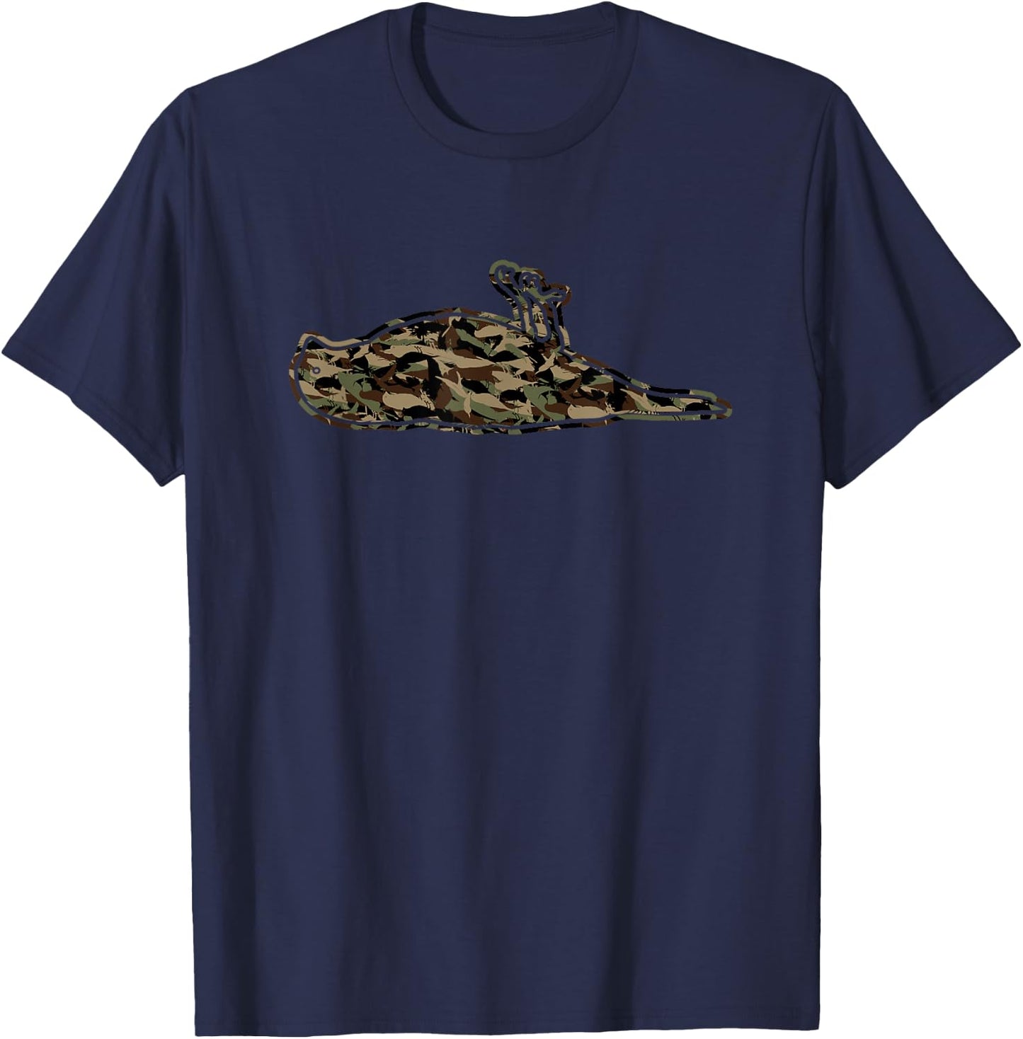 ATTICUS Camo Bird T Shirt (Original Camo Print) T-Shirt - T-Shirt | Navy