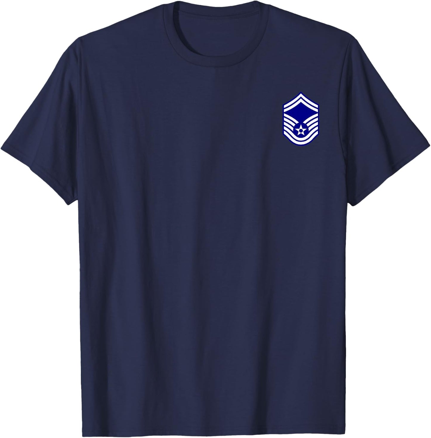 Air Force Senior Master Sergeant Military Veteran T-Shirt - T-Shirt | Navy