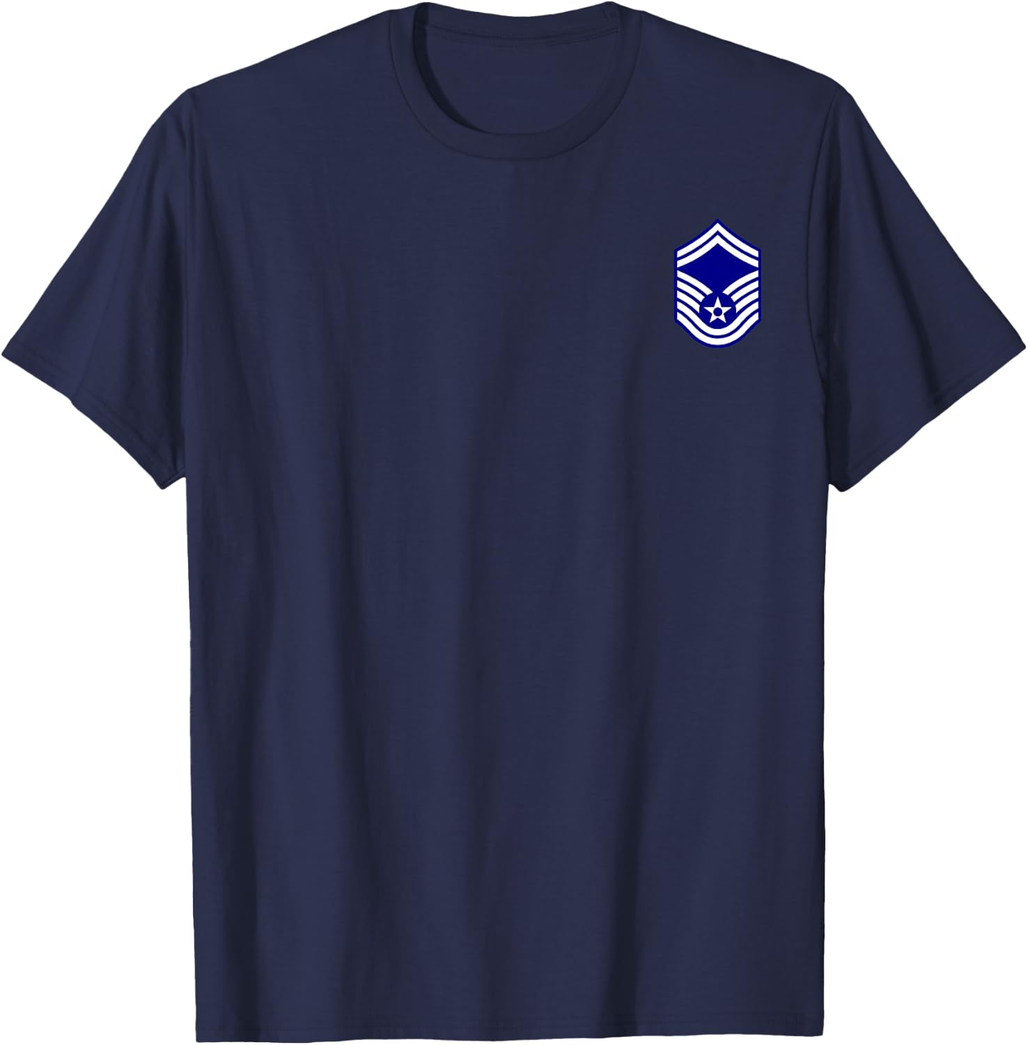 Air Force Senior Master Sergeant Military Veteran T-Shirt - T-Shirt | Navy