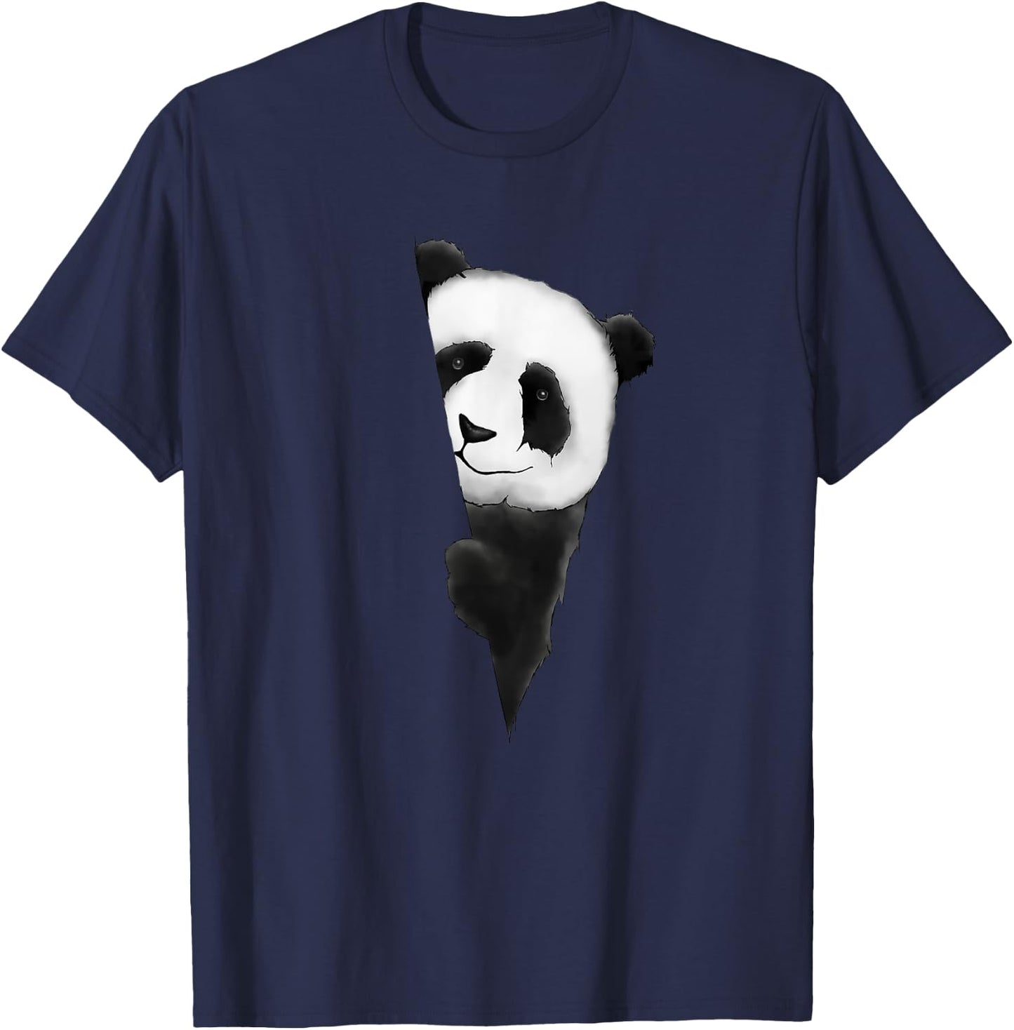 I love Pandas | Stylish Cute Panda Love Panda Bear T-Shirt - T-Shirt | Navy