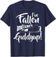 Fallen And I Can't Giddy Up Funny Horseback Riding Horse T-Shirt - T-Shirt | Navy