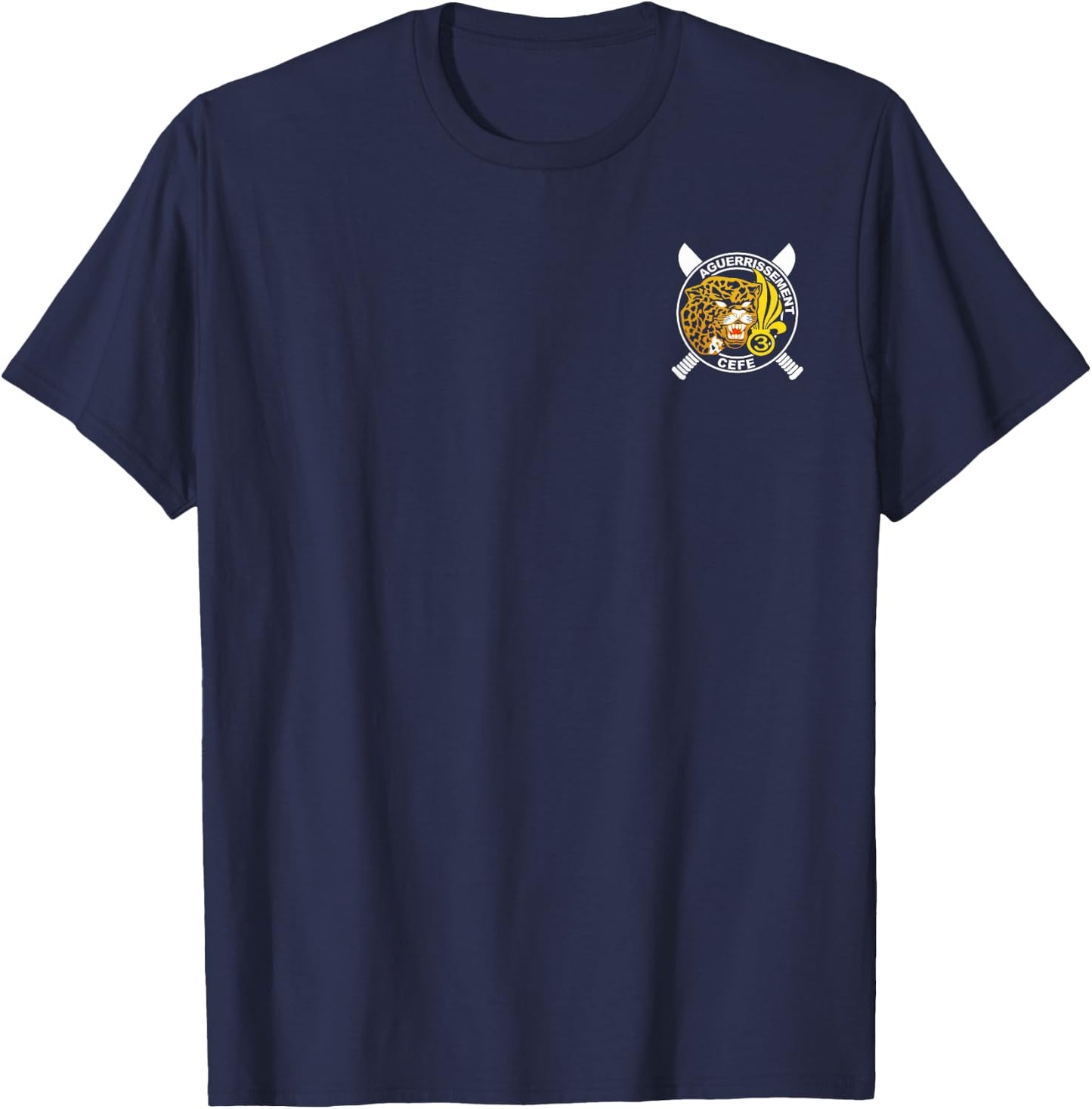 French Legion Etrangere CEFE Jungle Warfare Training T-Shirt - T-Shirt | Navy