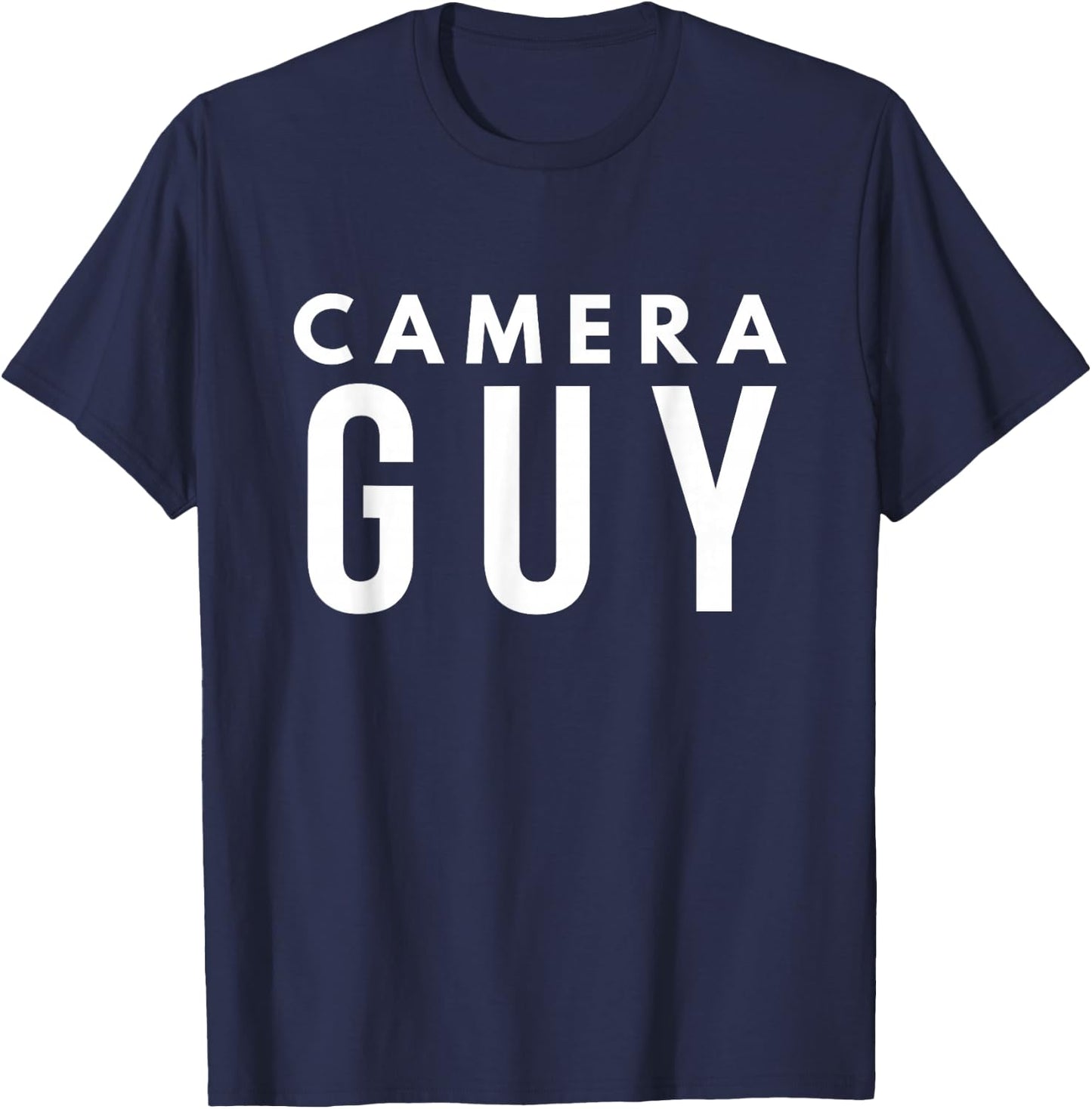 Camera Guy Nice T-Shirt - T-Shirt | Navy