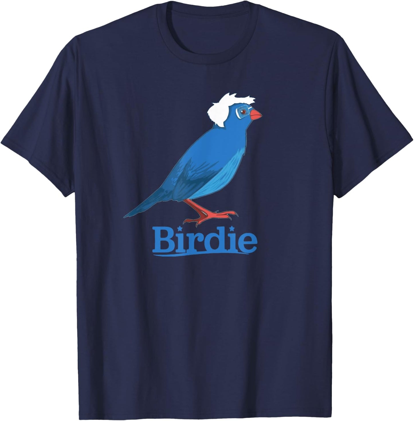 Bernie Sanders Bird Shirt| Cute Birdie Sanders For President T-Shirt - T-Shirt | Navy