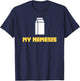 Funny Gift - Nemesis Lactose Intolerant T-Shirt - T-Shirt | Navy