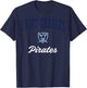 Saint Charles High School Pirates T-Shirt - T-Shirt | Navy