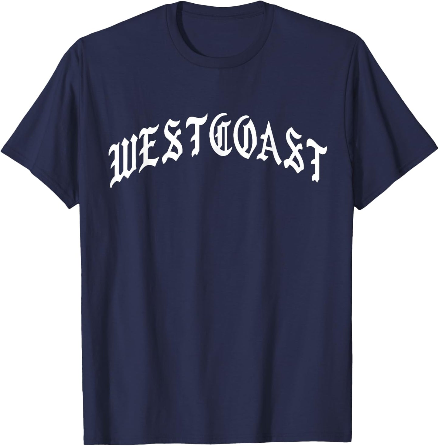 Westcoast Los Angeles Hip Hop T-Shirt - T-Shirt | Navy