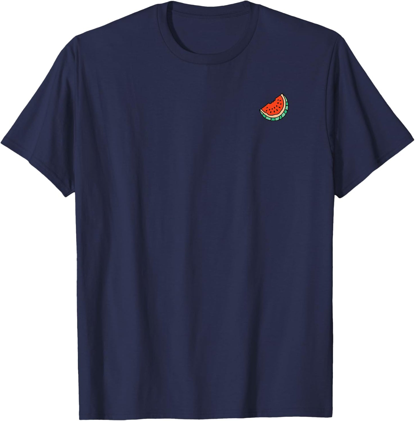 Something Ordinary: Watermelon T-Shirt - T-Shirt | Navy